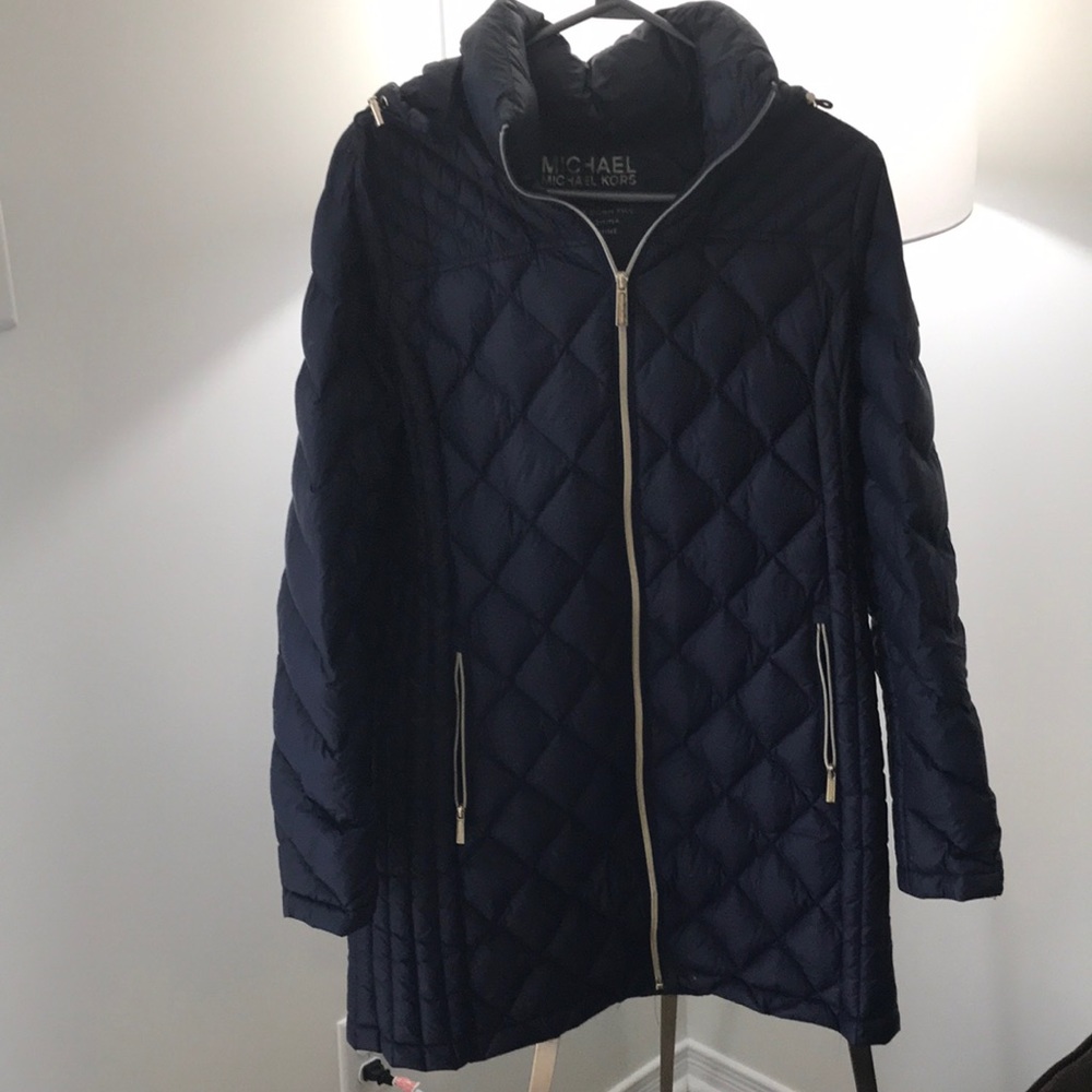 Blue MK fall or spring puffer